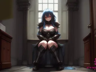 La pipe de minuit d’une chevalier noire