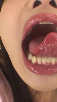 주관적! 히카리 만게츠의 혀와 입 셀카