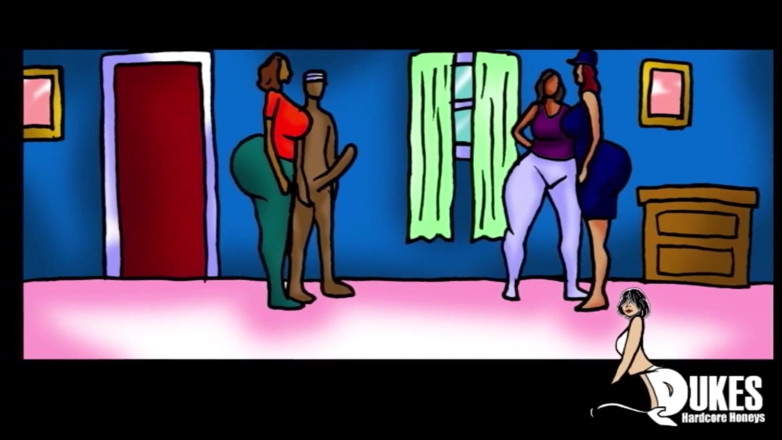 Dukes Hardcore Honeys: I love my black stepson part 3