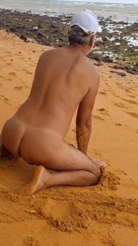 Ladysilva My Hot Ass on Beach