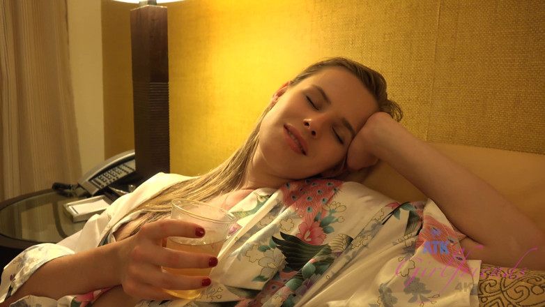 ATK Fans (Girlfriends): Jillian looks so sexy in her silky robe ready to...