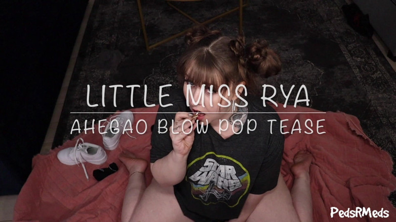 PedsRMeds: La petite Mlle Rya Ahegao taille une pipe