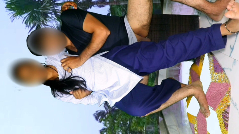 Beatricee: Indian College Student Fucking Outdor on Rooftop