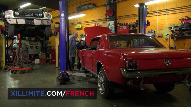 French girls at work: Emy Russo, hardcore sex with the mechanic