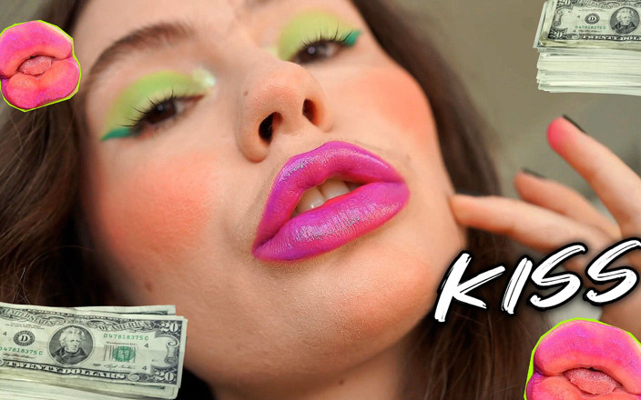 Rarible Diamond: Bankrupt by Kisses Greedy Purple Wet Kiss Custom