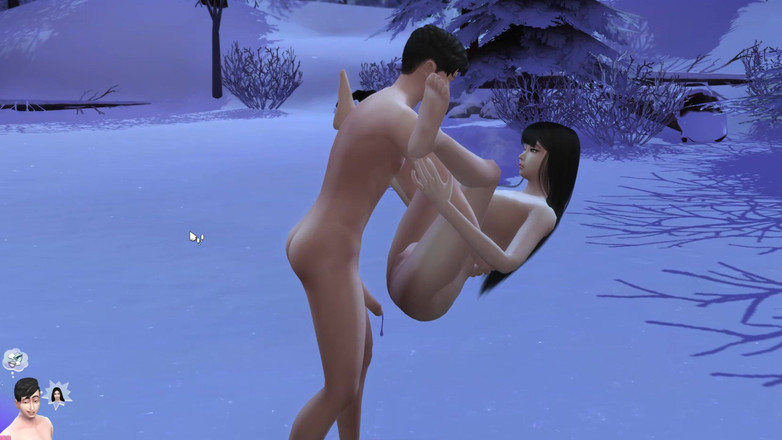 Nyibukai: Sexo en temporada de invierno nevando