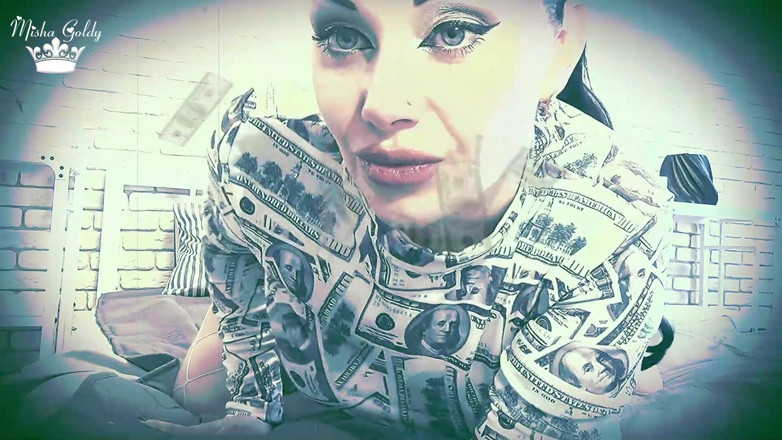 Goddess Misha Goldy: Eu vou arruinar você e depois ignorá-lo quando você está...