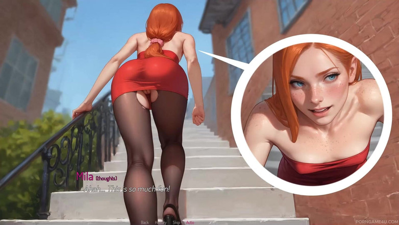 Porn game 4 u: Ruiva de controle remoto, garganta profunda extrema e treinamento de...