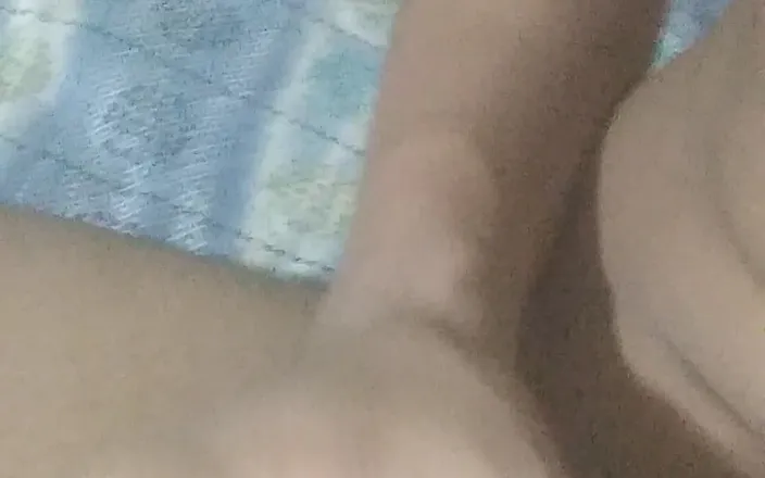 Look to me: Straight guy mastrubating with big black tool