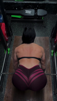 Muscles and a Peachy Ass