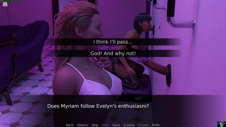 Porngame201: Aggiornamento del progetto Myriam # 45 per essere continuato