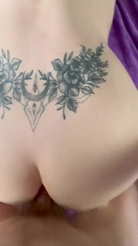 POV Naturally Beautiful Trans Girl Real Couple Anal Cum on Asshole