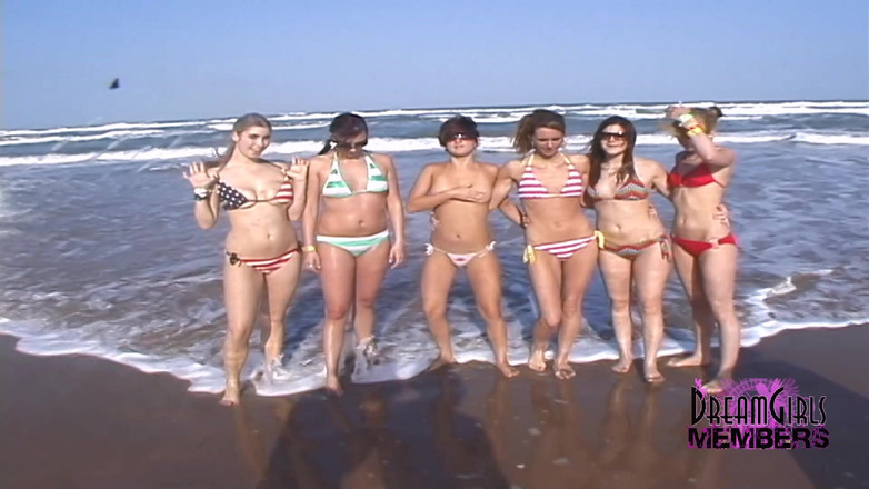 Dream Girls: The Girls Get Naked On A Beach