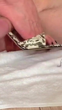 Another Ruined Orgasm on Empressbellasadic's Feet