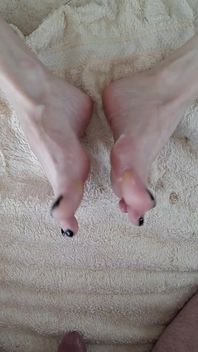 Cum Soaked Feet