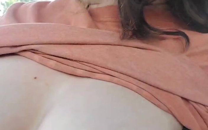 KinkyKatie: Am decis să joace cu țâțele mele dreptul de vecin am...