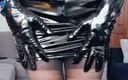 Jessica XD: Jessicaxd - вузькі рукавички з ПВХ спідниці