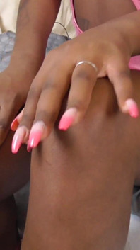 Ebony Pearl Hand Fetish
