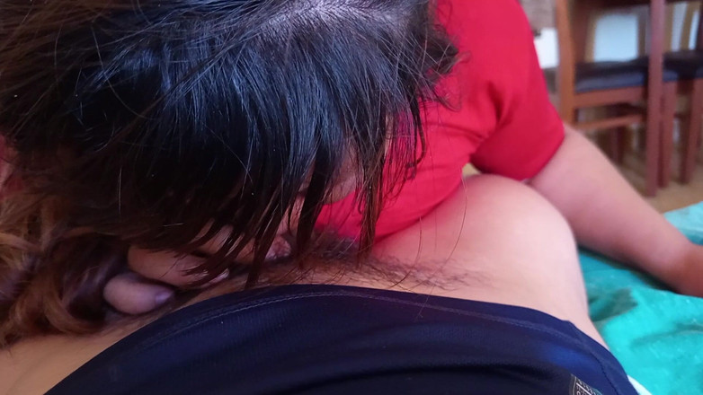 Moo DBOXXX: अकेली सौतेली मम्मी मेरा लंड चूसना और मेरा सारा दूध बाहर निकालना चाहती है, वह पागल है