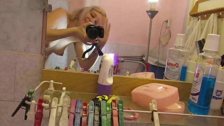 Cuteblonde666: Ich rasiere meine extra haarigen muschi + achselhöhlen