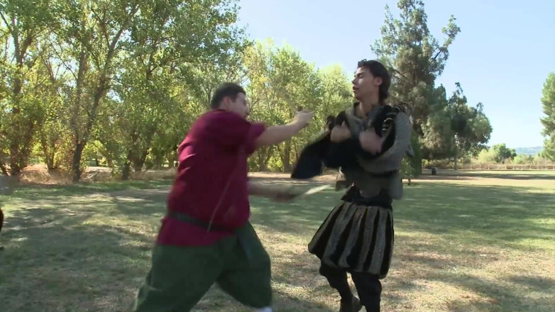 Full porn collection: After the jousting you can also fuck - Young skinny teen