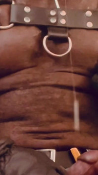 : Part 1 Black Muscle Sex Toy and Titplay Session