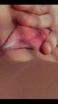 Creamy Pussy Spreading