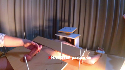 Pazuzu_zu: CFNM femdom cbt handjob. Ruined orgasm + post-orgasm torment