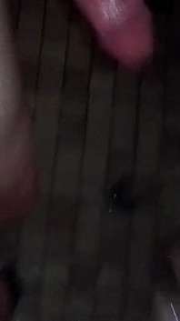 Masturbating