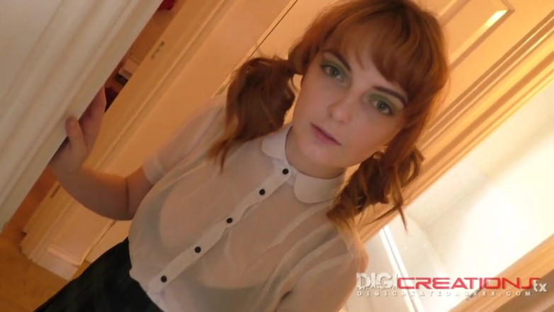 Digi Creationsxxx: Red haired British porn teen fucked