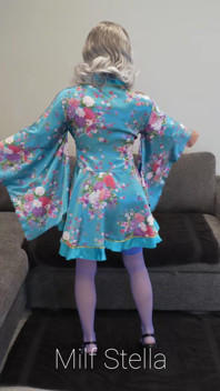 Betty in a Robe & Scarf