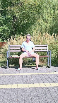 Relax on the Bench(discreet Masturbation)