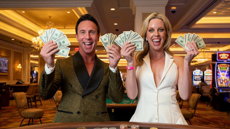 Dom Cruise: Raw Casino Creampie with MILF Tall Girl Ali