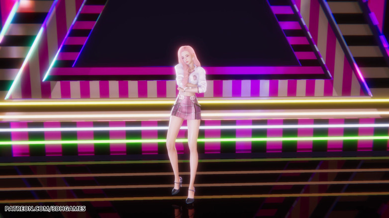 3D-Hentai Games: Newjeans - Asap - Seraphine Sexy Striptease