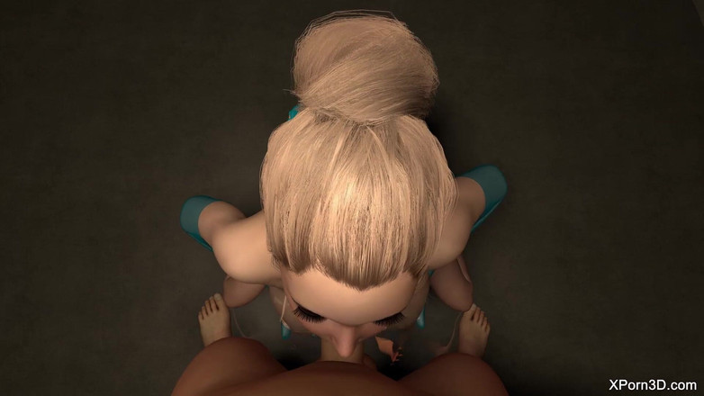 The Scenes: Point of view vollbusiges blondes schätzchen, heißer blowjob, tittenfick &amp; mund