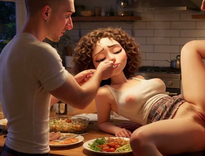 My night collection: While I Wait for the Dinner My Cuckold Boyfriend Is...