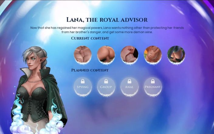 Miss Kitty 2K: What a Legend #157 - Lana, the Royal Advisor - Taking It Deep...