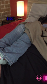 Laura’s Sneaky Handjob Under the Blanket - (dreamgirls in Socks)