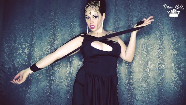 Goddess Misha Goldy: Best orgasm ever form dark goddess! End 2