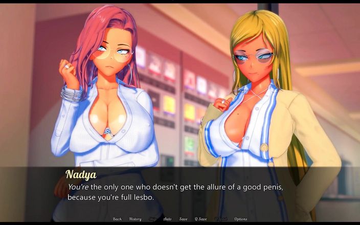 Cum in Futa: Futa'nın ntr dünyası futanari hentai oyunu porno oyunu ep.3 kütüphane...