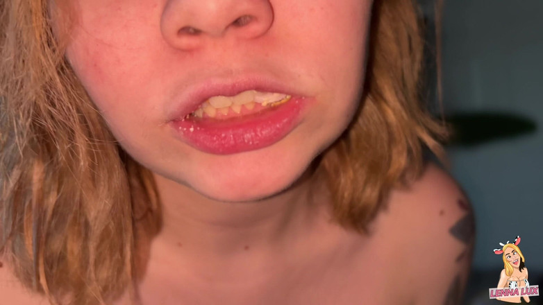 Lenna Lux: Giganta hambrienta te hace limpiar su boca