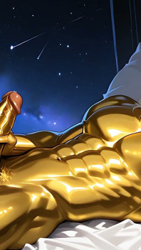 Celestial Incubus Solo Gentle Slow Handjob with Submissive Pleading Eyes