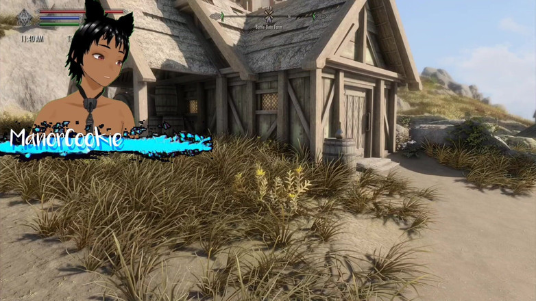 Manor Cookie: Skyrim B a L Sex Mod mají sex na farmě...