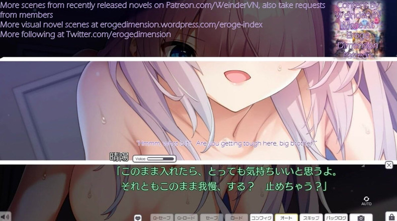 Eroge Dimension: Surechigau Kyoudai 노 코웨어루 린리칸 장면1-6