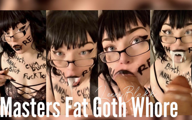 LexxiBakk: Masters Fat Goth Whore