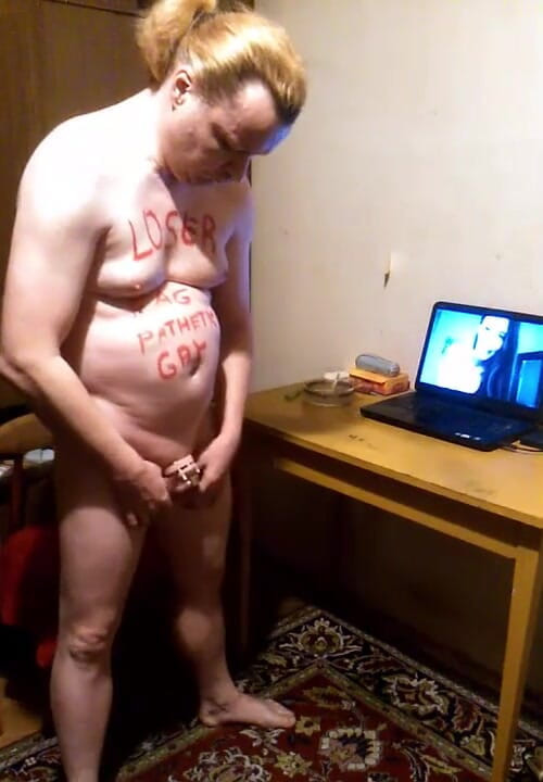 Dorisstar: Full video loser cum in chastity during humiliation