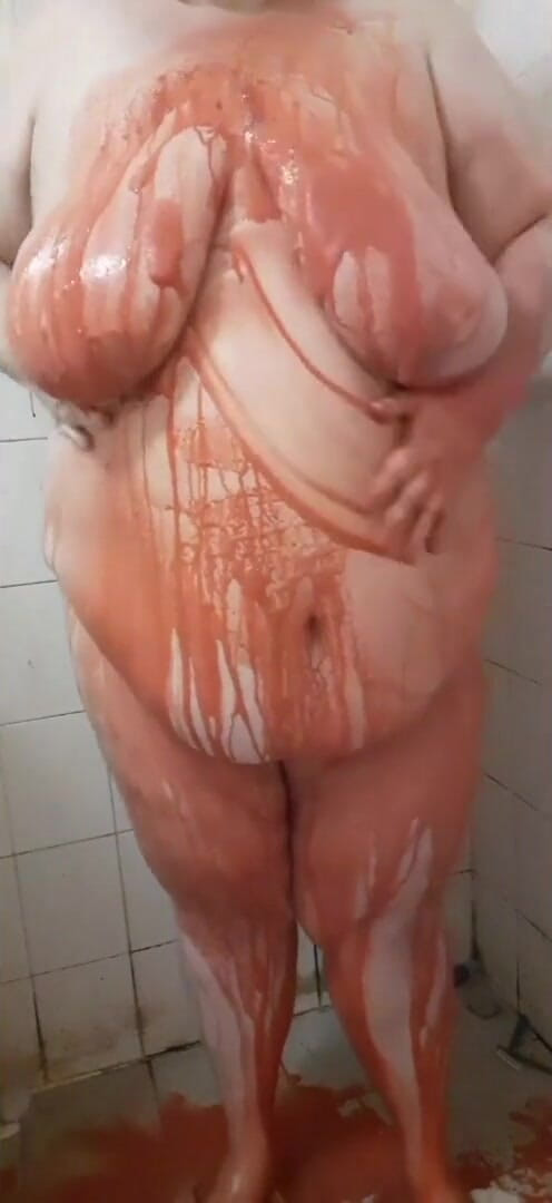 LaLaDelilah: Barva na tělo nalévání bbw