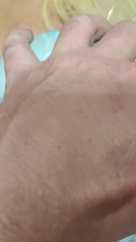 MILF with Blonde Pigtails and Perfect Tits Gives a POV Blowjob with Cumshot in Her Mouth