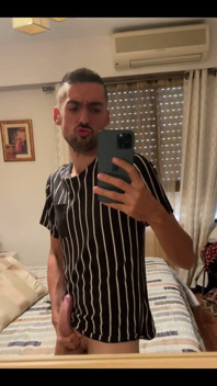 I was jerking off today after work