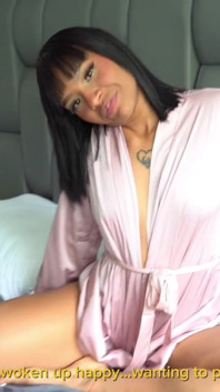 Watch This Hot Morning Interracial with the Amazing Ebony Brittany Taylor on My Feed!